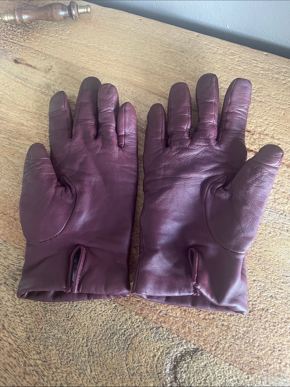 Coach leather gloves - Picture 2 of 5